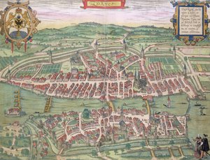 Map of Zurich, from 