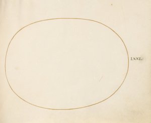 Plate 71: Empty Oval by Joris Hoefnagel