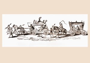 Queen Elizabeth I of England in Her Coach, from 