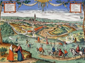 View of Sevilla by Joris Hoefnagel