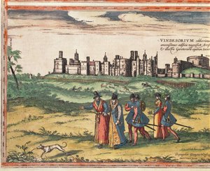 View of Windsor Castle, from 