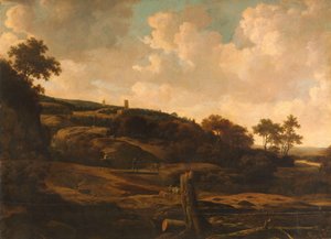 Mountainous Landscape with a Ruin