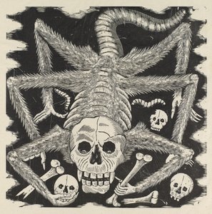 Calavera Huertista, c.1914, printed 1930 by José Guadalupe Posada