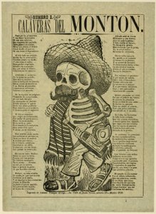 Calavera of the Masses, no. 2 by José Guadalupe Posada