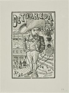 From Torreón to Lerdo by José Guadalupe Posada