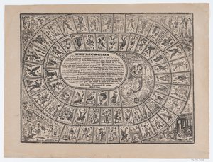 Game of the Goose, ca. 1900-1910 by José Guadalupe Posada