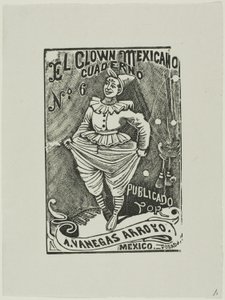 Mexican Clown, No. 6 by José Guadalupe Posada