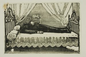 The Death of General Gonzales by José Guadalupe Posada