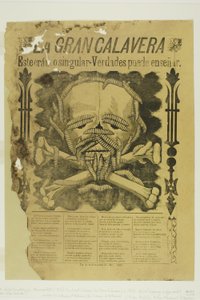 The Great Calavera by José Guadalupe Posada