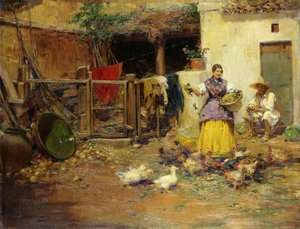 Feeding the Chickens