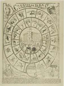 Bullfight Dice-Game by José Guadalupe Posada