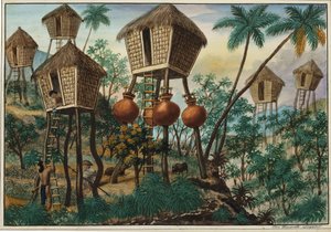 Manila and its Environs: Huts of the Mountain Indians