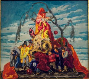 Preparatory study for a tapestry, c.1922-24
