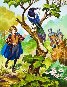 Boy in Pursuit of a Bird