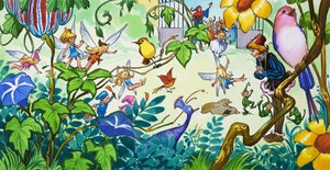 Fairies in the Garden