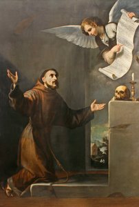 Saint Francis Receives the Stigmata by Jose de Ribera