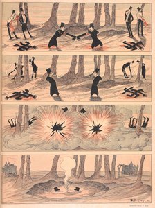 A duel with severe conditions by Josef Benedikt engl