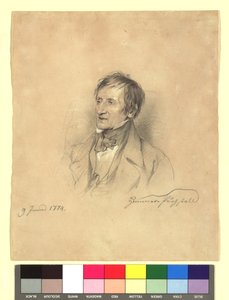 Joseph von Hammer (1774-1856), diplomat, orientalist by Josef Danhauser