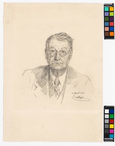 Self-Portrait Josef Engelhart by Josef Engelhart