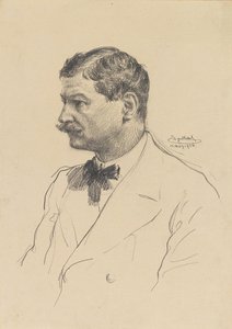 Self-Portrait by Josef Engelhart