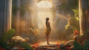 Dreamcore Ancient Roman World 01 by Josef Johann Michel