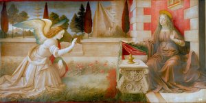 The Annunciation to Mary by an Angel 01 by Josef Johann Michel