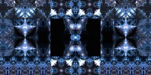 Blue Central Energy by Josef Johann Michel