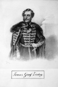 Franz Graf Zichy Lithograph by Josef Kriehuber