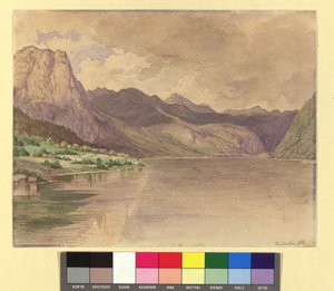 Grundlsee by Josef Kriehuber