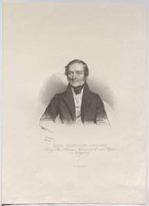 Karl Friedrich Burdach; Royal Prussian Court and Medical Councillor and Professor in Königsberg by Josef Kriehuber