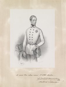 Portrait of the Young Archduke Ferdinand Maximilian in Uniform