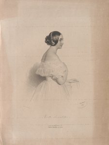 Portrait of the Opera Singer Marietta Brambilla