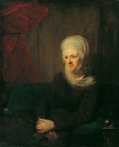 An Old Lady (Mrs. von Weinbrenner) by Josef Mathias Grassi