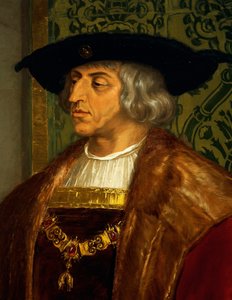 Portrait of Maximilian I of Austria by Josef and Mayrhofer Friedrich Kiss