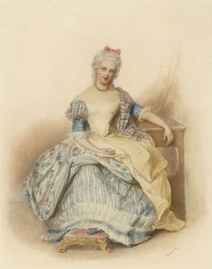 Portrait of Princess Caroline Lobkowitz, nee Countess Wrbna