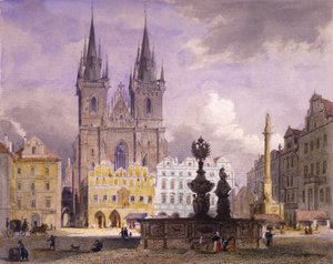Krocín Fountain, Prague