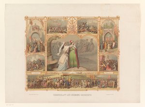 Scenes from the History of Bohemia by Josef Vojtech Hellich