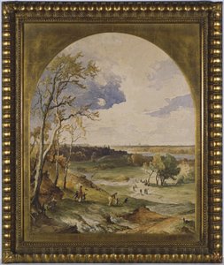 Isar Landscape by Josef Wenglein