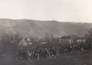 Album: My World War Memories of the South-Western Front in Carinthia, Italy, Trentino-Alto Adige 31/03/1915-12/11/1918: Prisoners (b/w photo)