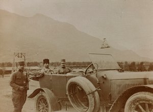 Album "Meine weltkriegs - Erinnerungen South-West Front (Carinthia, Italy, South Tyrol) 31/03/1915-12/11/1918 - Josef Zohles Wien": general Turkish in a war zone