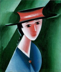 Girl with Red Hat