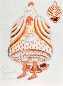 The Cunning Little Vixen / Figurine by Josef Čapek