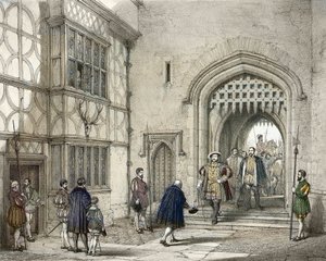 Henry VIII (1491-1547) at Hever Castle in Kent, after Joseph Nash