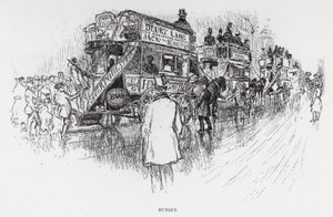 Buses by Joseph (after) Pennell