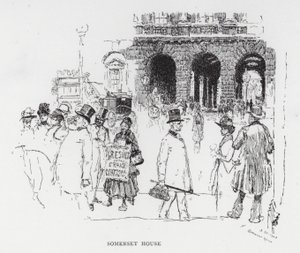 Somerset House by Joseph (after) Pennell