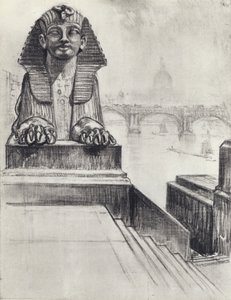 The Sphinx by Joseph (after) Pennell