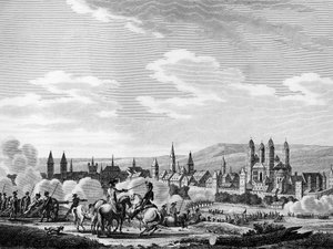 French Revolution and Prussian Anti-Revolutionary Movement: Capture of the City of Speyer in October 1792, Germany