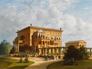 The Summer Palace of Duke of Leuchtenberg in Sergievka, 1873