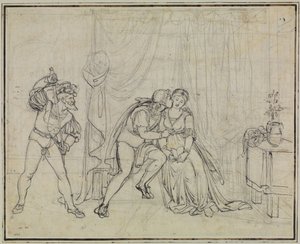 Francesca and Paolo of Malatesta Surprised (Dante