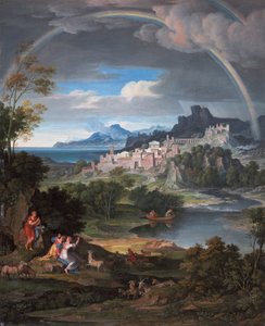Heroic Landscape with Rainbow